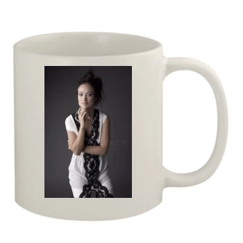 Olivia Wilde 11oz White Mug