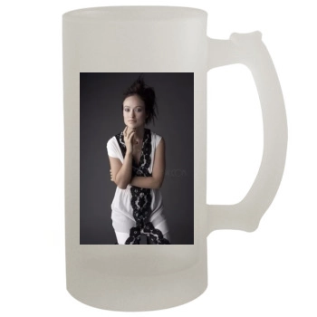 Olivia Wilde 16oz Frosted Beer Stein