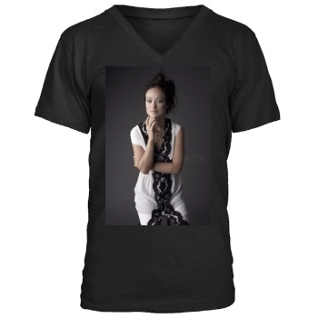 Olivia Wilde Men's V-Neck T-Shirt