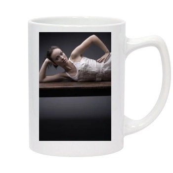 Olivia Wilde 14oz White Statesman Mug