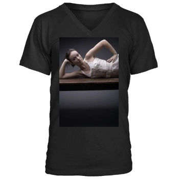 Olivia Wilde Men's V-Neck T-Shirt