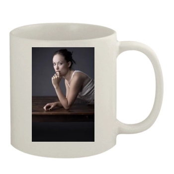 Olivia Wilde 11oz White Mug