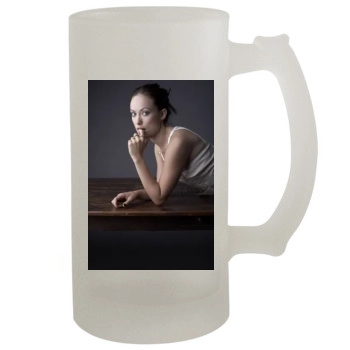 Olivia Wilde 16oz Frosted Beer Stein