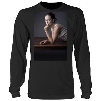 Olivia Wilde Men's Heavy Long Sleeve TShirt