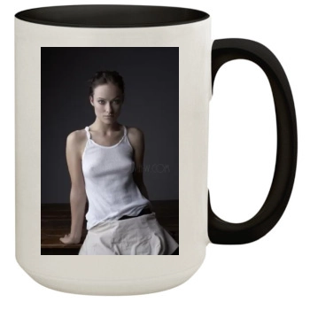 Olivia Wilde 15oz Colored Inner & Handle Mug