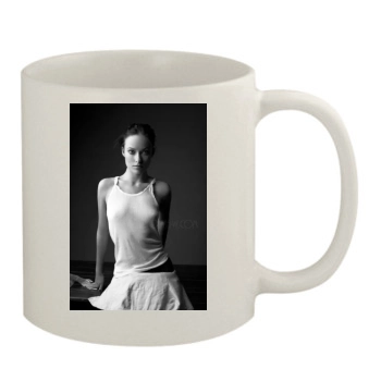 Olivia Wilde 11oz White Mug