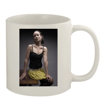 Olivia Wilde 11oz White Mug