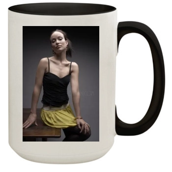 Olivia Wilde 15oz Colored Inner & Handle Mug