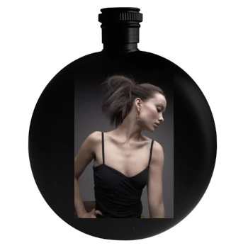 Olivia Wilde Round Flask