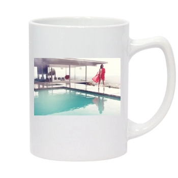 Olivia Wilde 14oz White Statesman Mug