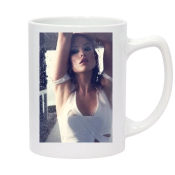 Olivia Wilde 14oz White Statesman Mug