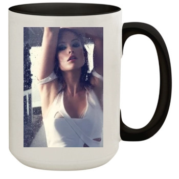 Olivia Wilde 15oz Colored Inner & Handle Mug