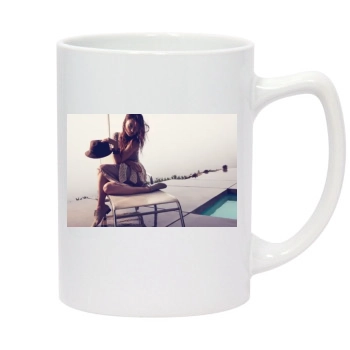 Olivia Wilde 14oz White Statesman Mug