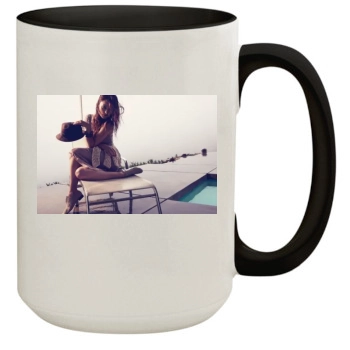 Olivia Wilde 15oz Colored Inner & Handle Mug