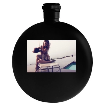 Olivia Wilde Round Flask