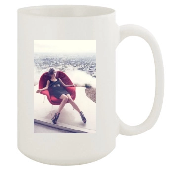 Olivia Wilde 15oz White Mug