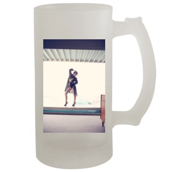 Olivia Wilde 16oz Frosted Beer Stein