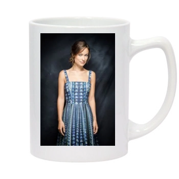 Olivia Wilde 14oz White Statesman Mug