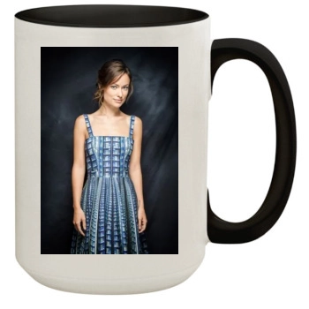 Olivia Wilde 15oz Colored Inner & Handle Mug