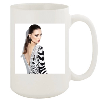 Olivia Wilde 15oz White Mug