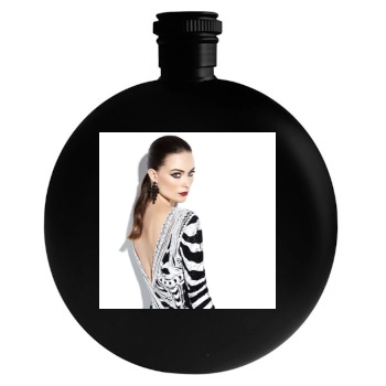 Olivia Wilde Round Flask