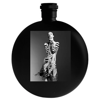 Olivia Wilde Round Flask