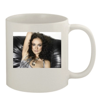 Olivia Wilde 11oz White Mug