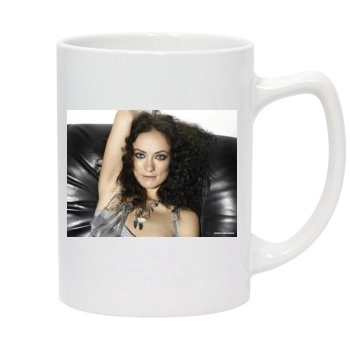 Olivia Wilde 14oz White Statesman Mug