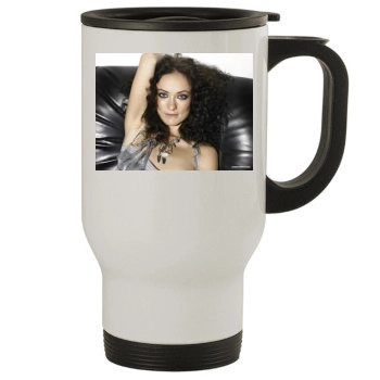 Olivia Wilde Stainless Steel Travel Mug