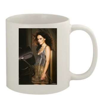 Olivia Wilde 11oz White Mug