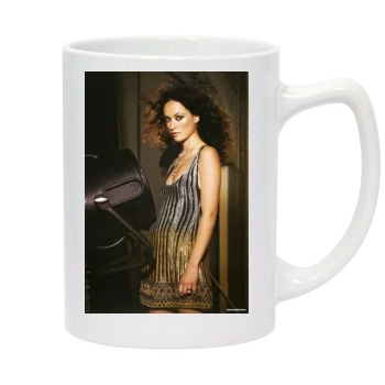 Olivia Wilde 14oz White Statesman Mug