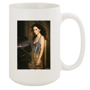 Olivia Wilde 15oz White Mug