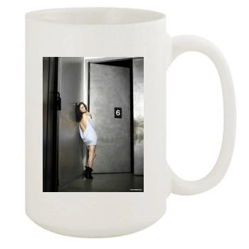 Olivia Wilde 15oz White Mug