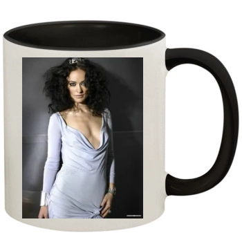 Olivia Wilde 11oz Colored Inner & Handle Mug