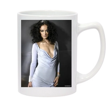 Olivia Wilde 14oz White Statesman Mug