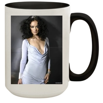 Olivia Wilde 15oz Colored Inner & Handle Mug