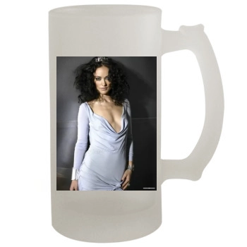 Olivia Wilde 16oz Frosted Beer Stein