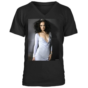 Olivia Wilde Men's V-Neck T-Shirt