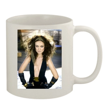 Olivia Wilde 11oz White Mug