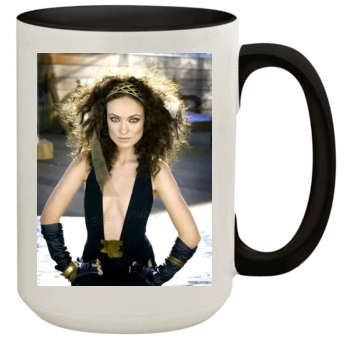 Olivia Wilde 15oz Colored Inner & Handle Mug