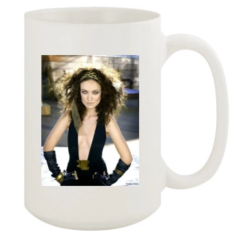 Olivia Wilde 15oz White Mug