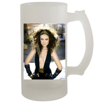 Olivia Wilde 16oz Frosted Beer Stein