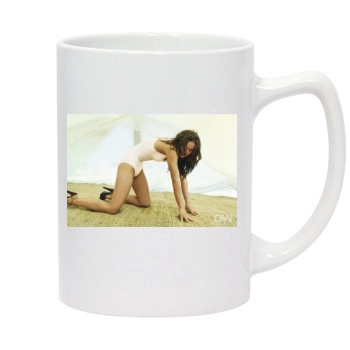 Olivia Wilde 14oz White Statesman Mug