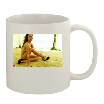 Olivia Wilde 11oz White Mug