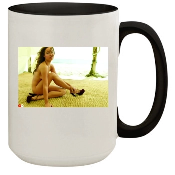 Olivia Wilde 15oz Colored Inner & Handle Mug