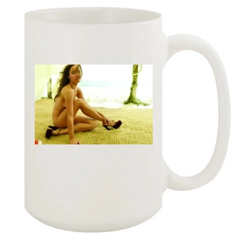 Olivia Wilde 15oz White Mug