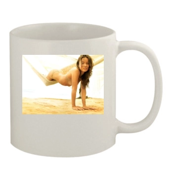 Olivia Wilde 11oz White Mug