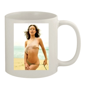 Olivia Wilde 11oz White Mug