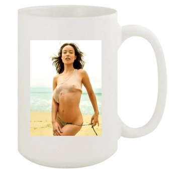 Olivia Wilde 15oz White Mug