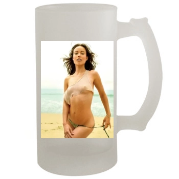 Olivia Wilde 16oz Frosted Beer Stein